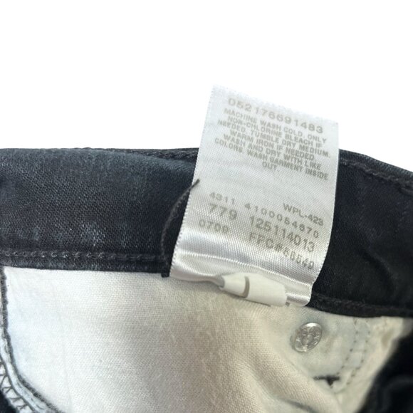 Levi’s 512 Perfectly Slimming Bootcut Jeans – Very dark wash, Women 12P - Picture 7 of 7